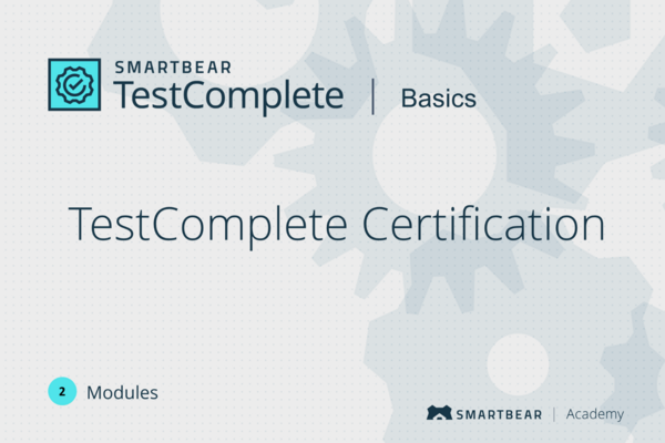 TestComplete Certification