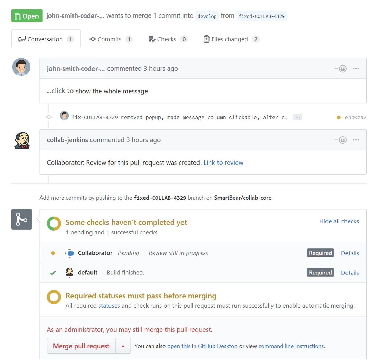 GitHub Pull Request